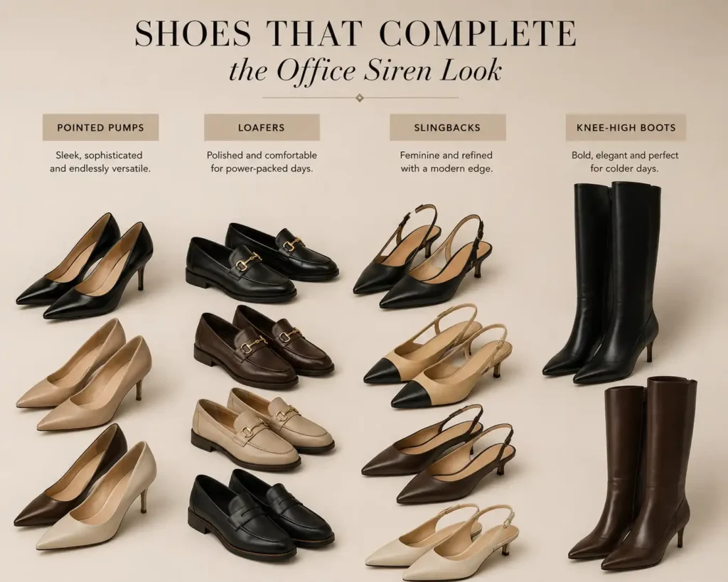 Shoes That Complete the Office Siren Look