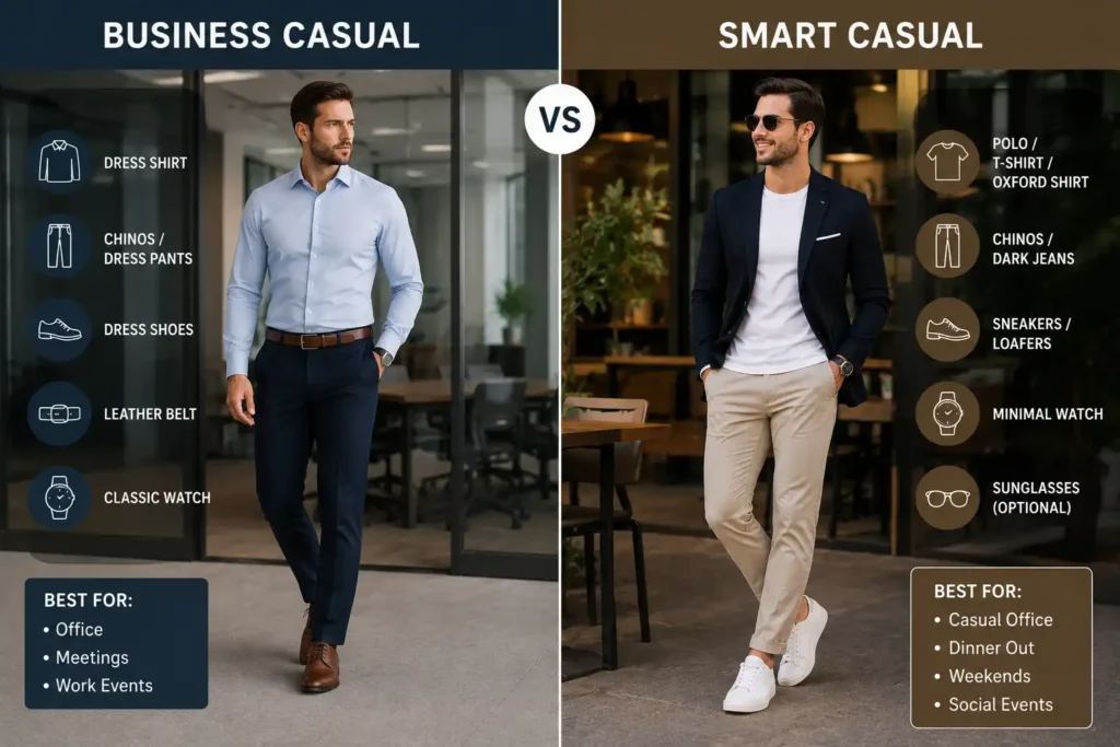 Smart Casual vs Business Casual