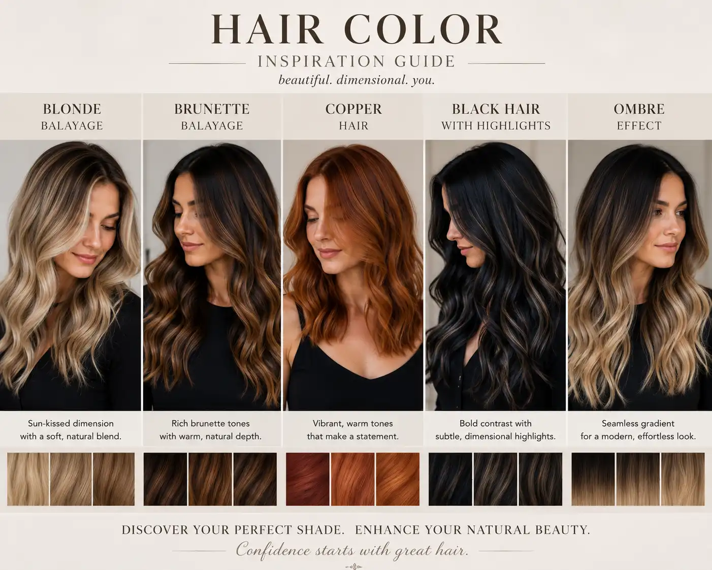 Hair Color Ideas for Medium-Length Hair