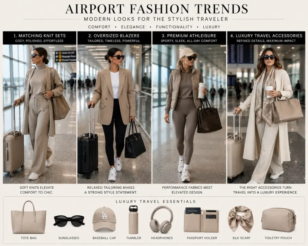Airport Outfit Women Trends for 2026