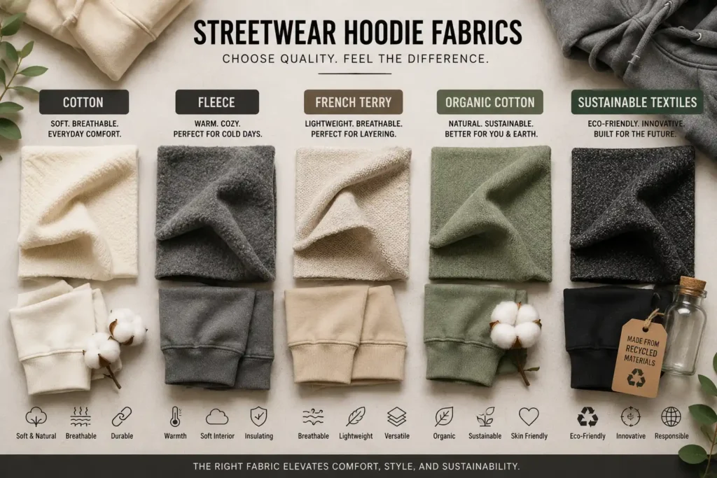 Best Materials Used in Streetwear Hoodies
