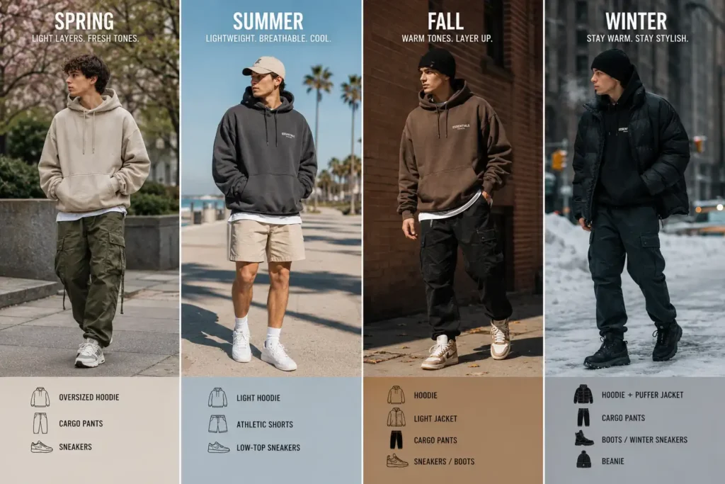Seasonal Styling Guide for Streetwear Hoodies