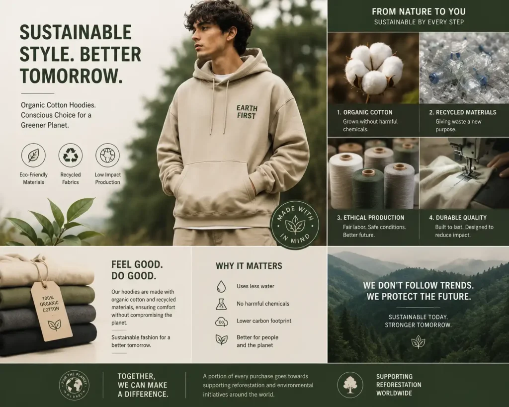 Sustainable Streetwear Hoodies