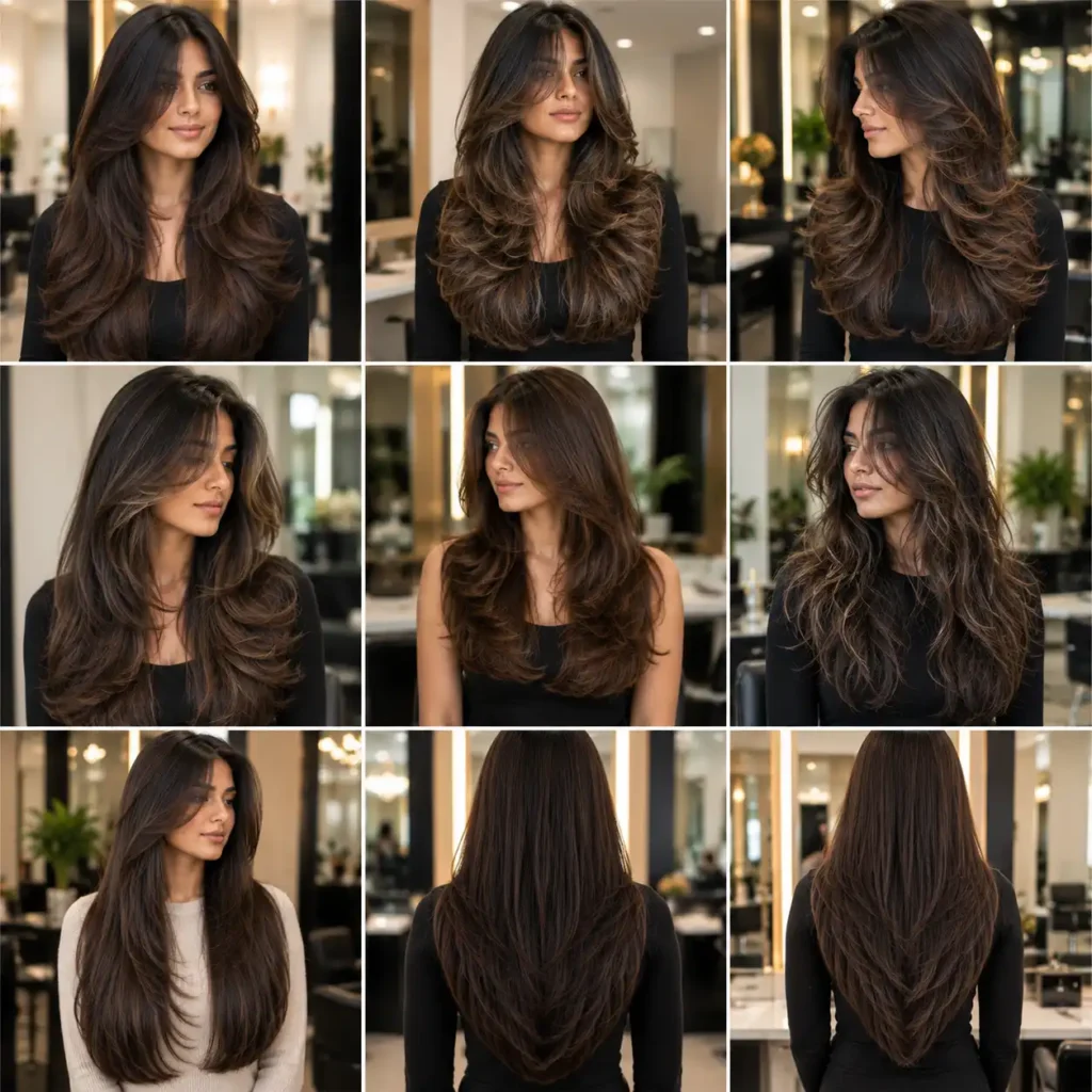 Different Types of Layer Cut Hairstyles
