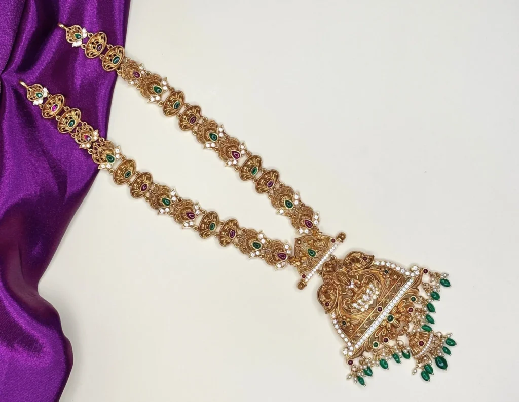 Antique Temple Jewellery Sets for Marriage