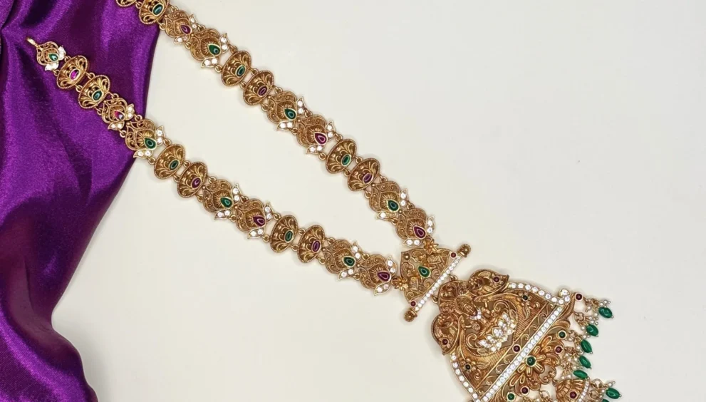 Antique Temple Jewellery Sets for Marriage