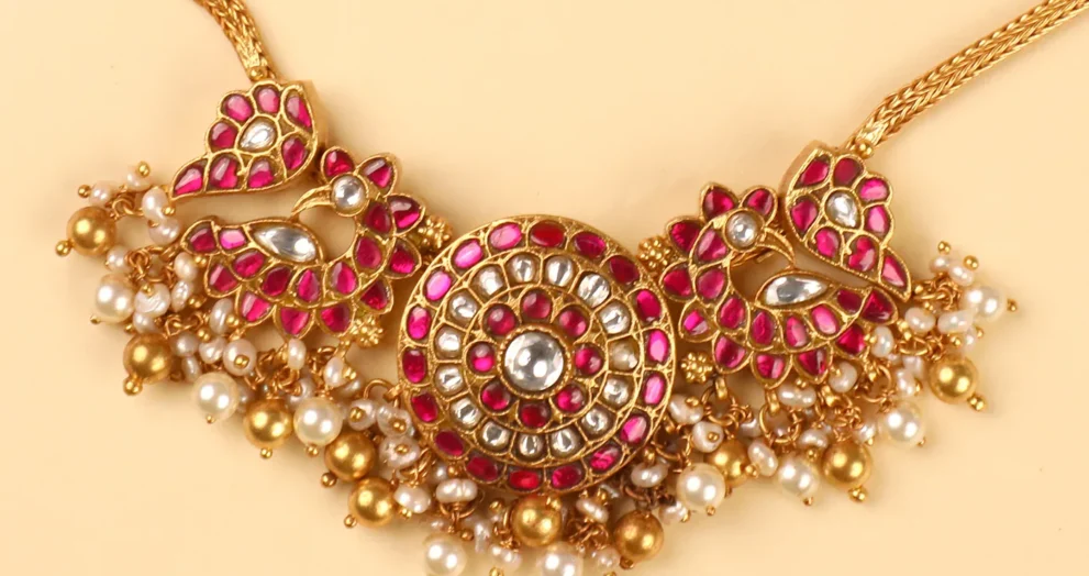 Antique Temple Jewellery Sets for Marriage