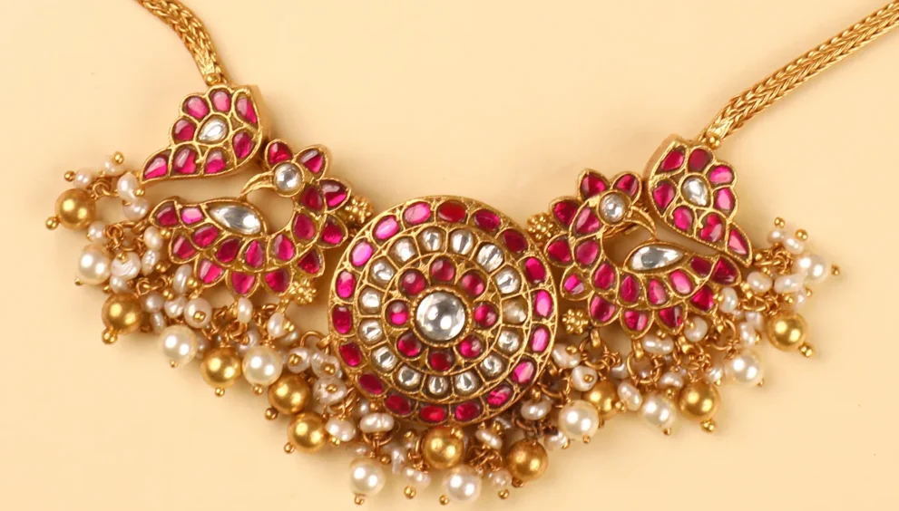 Antique Temple Jewellery Sets for Marriage