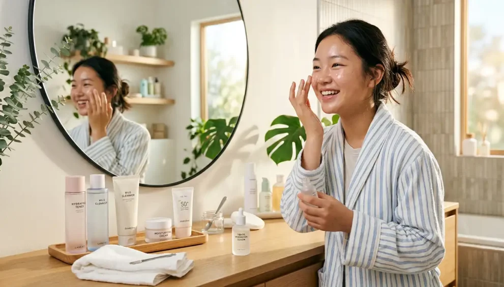 Skincare Routine for Teenagers