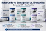 Retatrutide vs. Semaglutide vs. Tirzepatide: Comparing GLP-1 Class Peptides