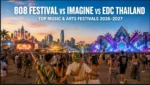 808 Festival vs Imagine Festival vs EDC Thailand – Top Music and Arts Festivals in Thailand Compared (2026-2027)