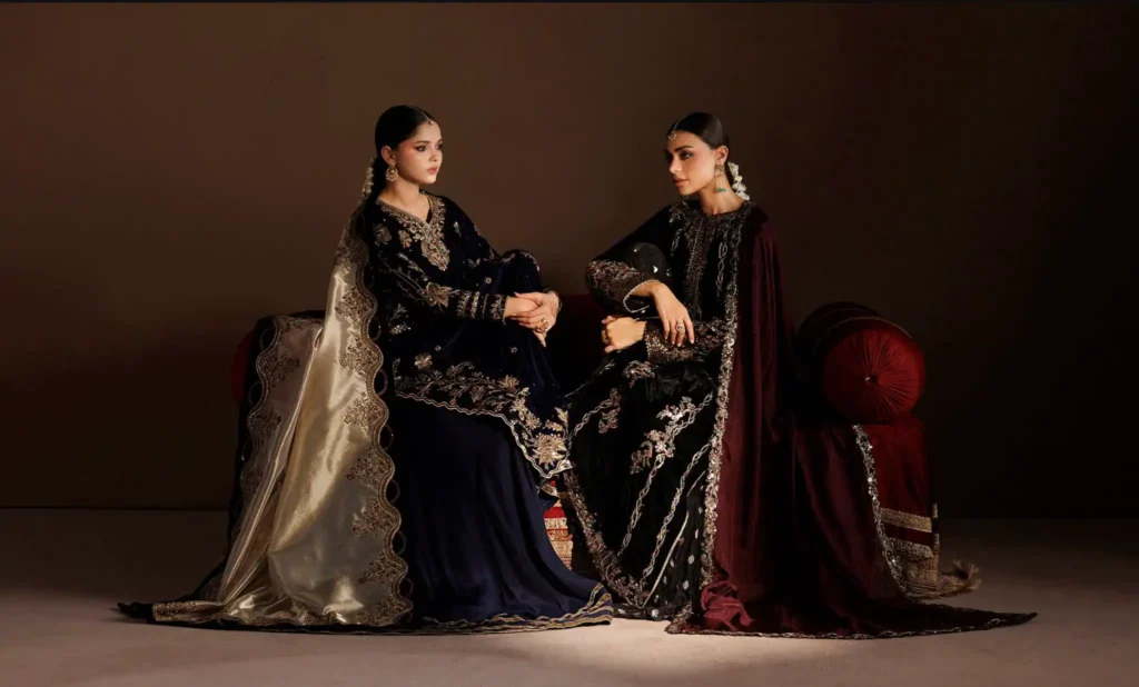 Pakistani Velvet Dresses