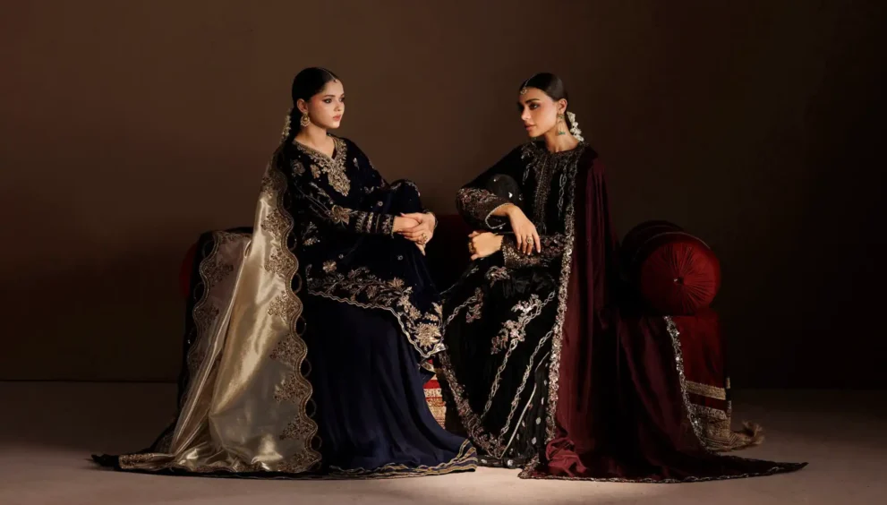 Pakistani Velvet Dresses